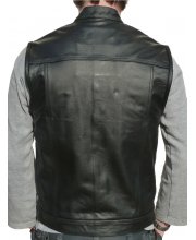 JTS 504 Leather Waistcoat
